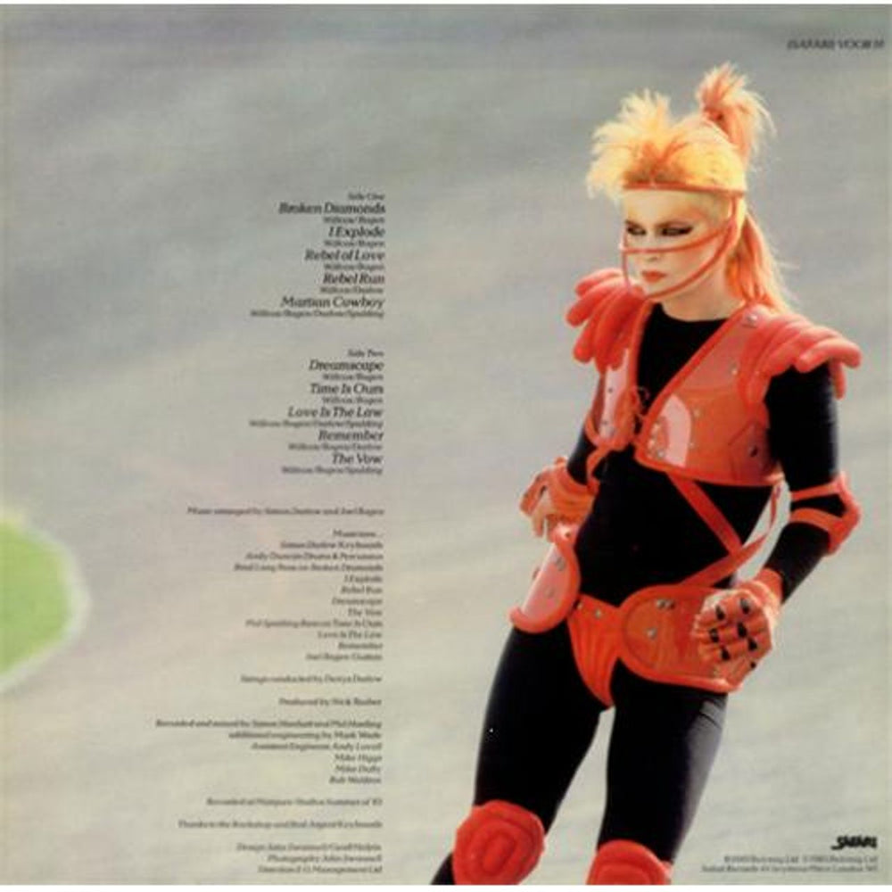 Toyah Love Is The Law UK vinyl LP album (LP record) TYHLPLO426201