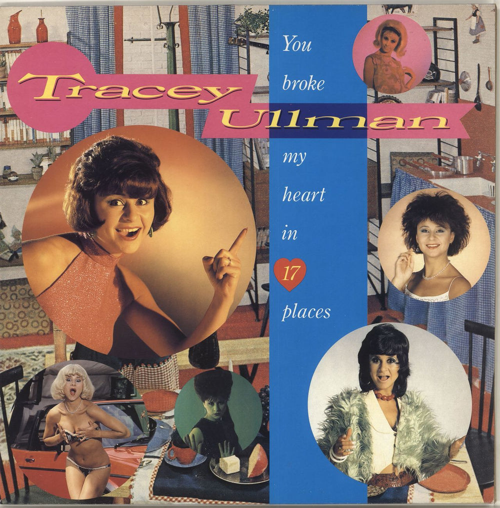 Tracey Ullman You Broke My Heart In 17 Places UK vinyl LP album (LP record) SEEZ51