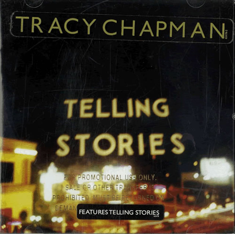 Tracy Chapman Telling Stories US Promo CD album (CDLP) 62478-2