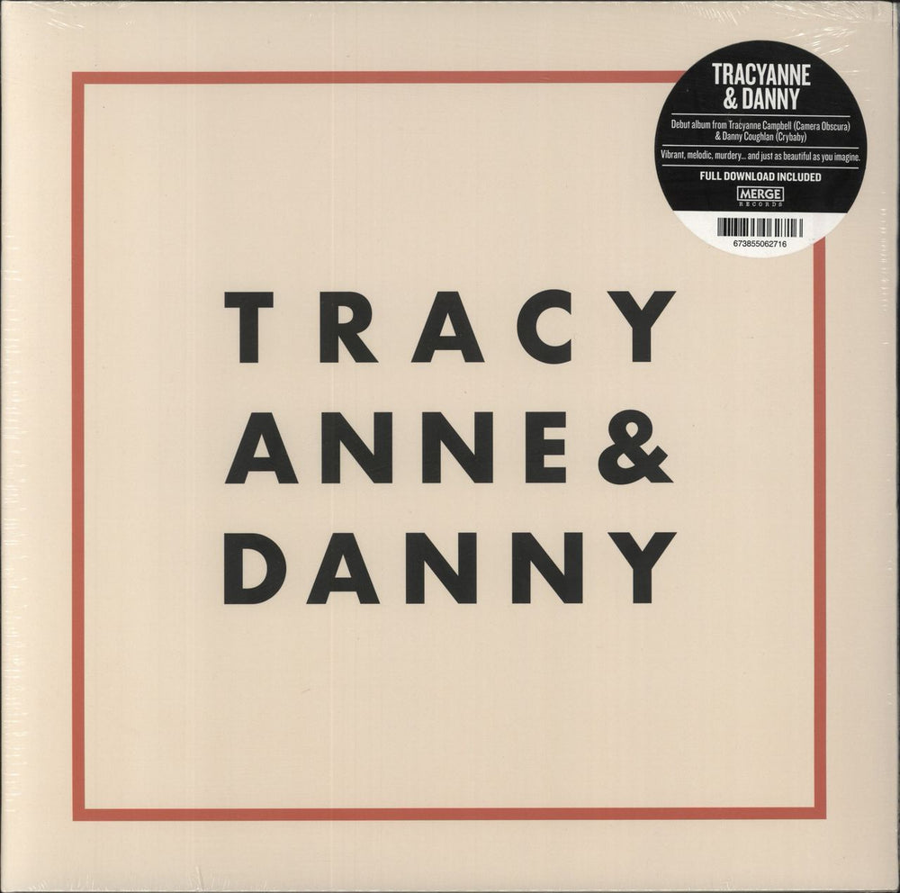 Tracyanne & Danny Tracyanne & Danny - Sealed US vinyl LP album (LP record) MRG627