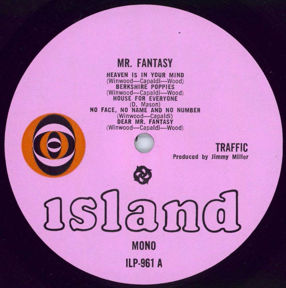 Traffic Mr Fantasy UK vinyl LP album (LP record) TRFLPMR495473