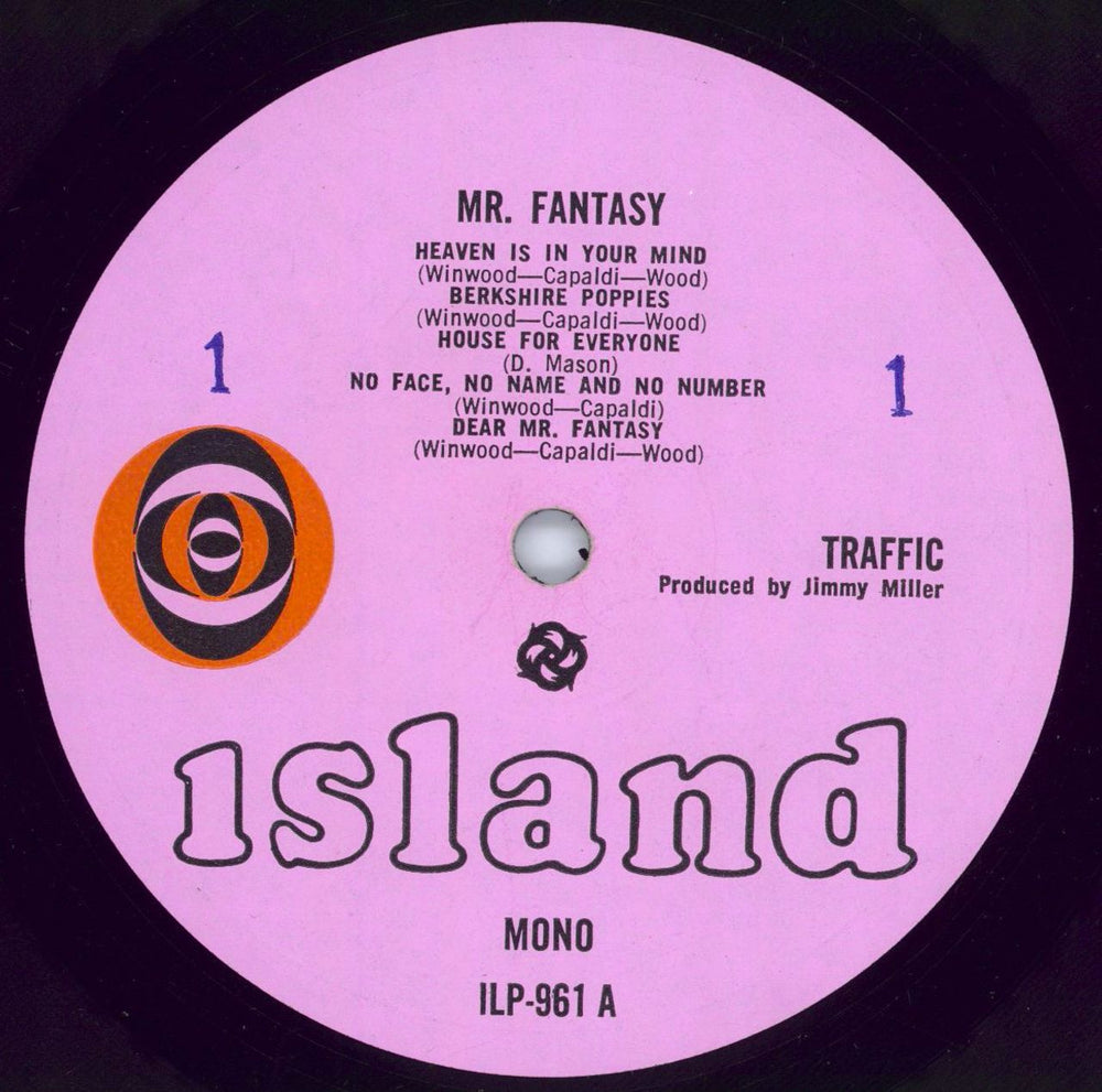 Traffic Mr Fantasy - VG [wol/woc] UK vinyl LP album (LP record) TRFLPMR776157