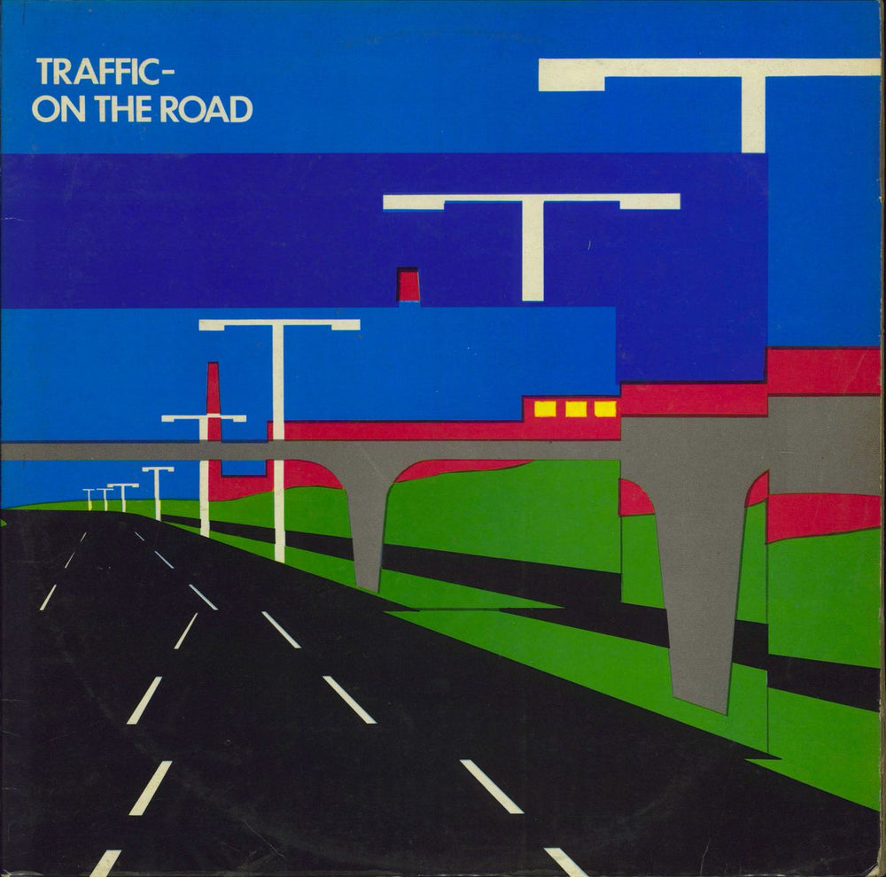 Traffic On The Road - 1st UK 2-LP vinyl record set (Double LP Album) ISLD2