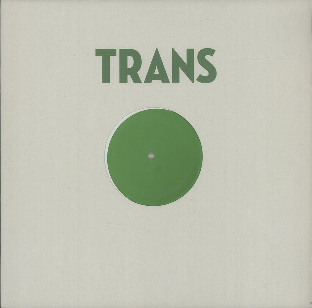 Trans Green EP - Green Vinyl UK 12" vinyl single (12 inch record / Maxi-single) RTRADST713