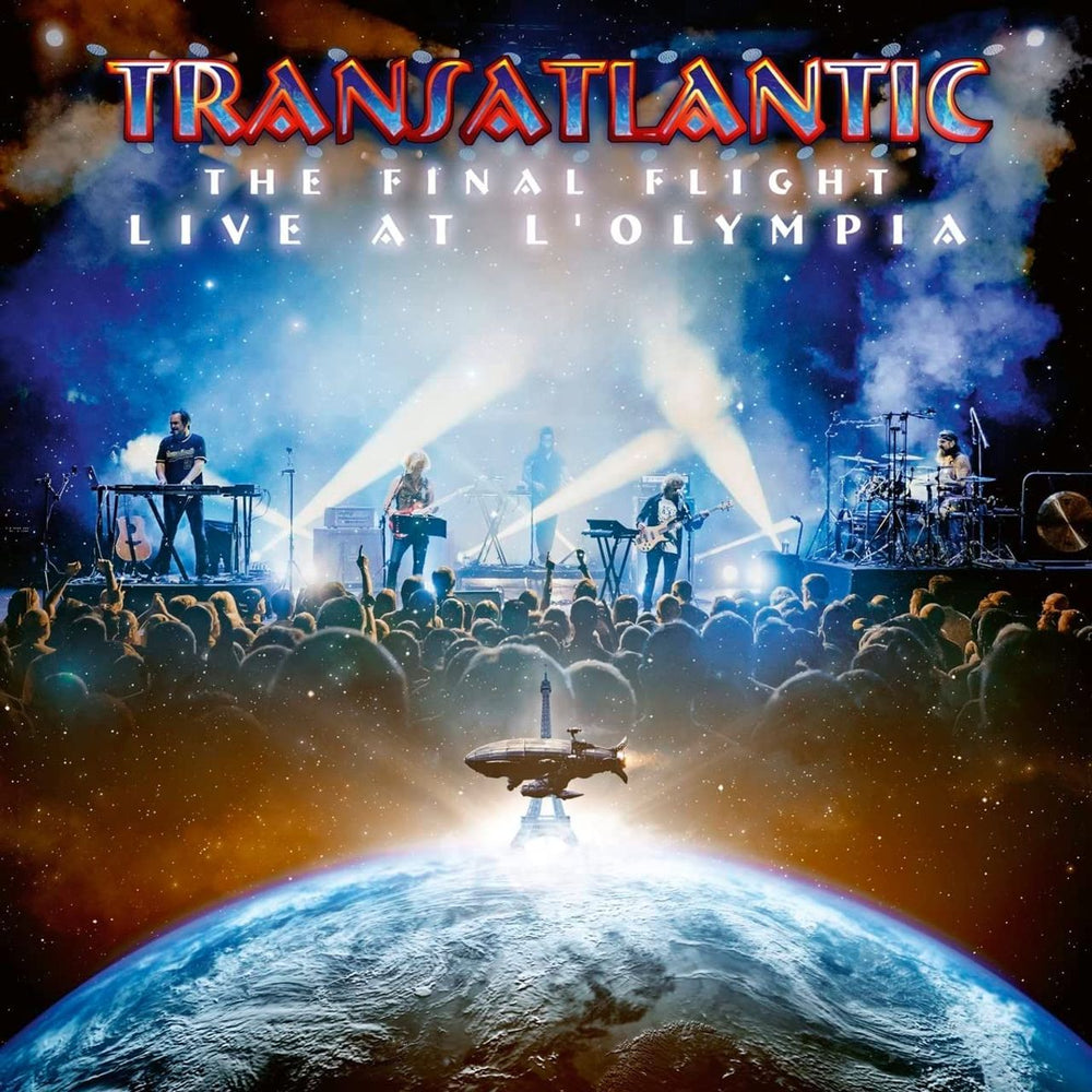 Transatlantic The Final Flight: Live At L'Olympia - 3CD+1Blu-Ray - Sealed UK 3-CD album set (Triple CD) IOM659