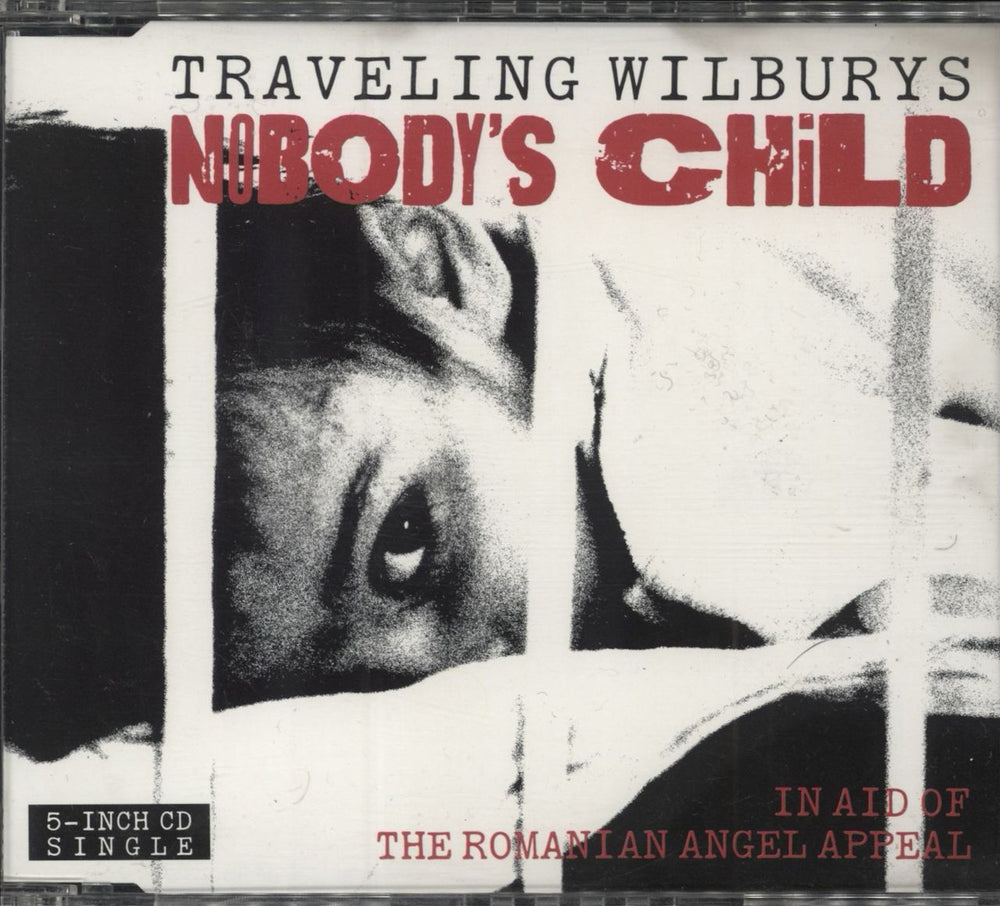 Traveling Wilburys Nobody's Child UK CD single (CD5 / 5") W9773CD