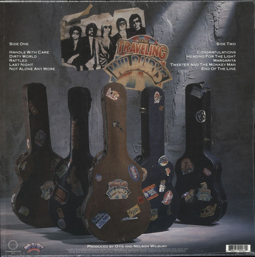 Traveling Wilburys Volume 1 - 180gm Vinyl UK vinyl LP album (LP record) 888072009622