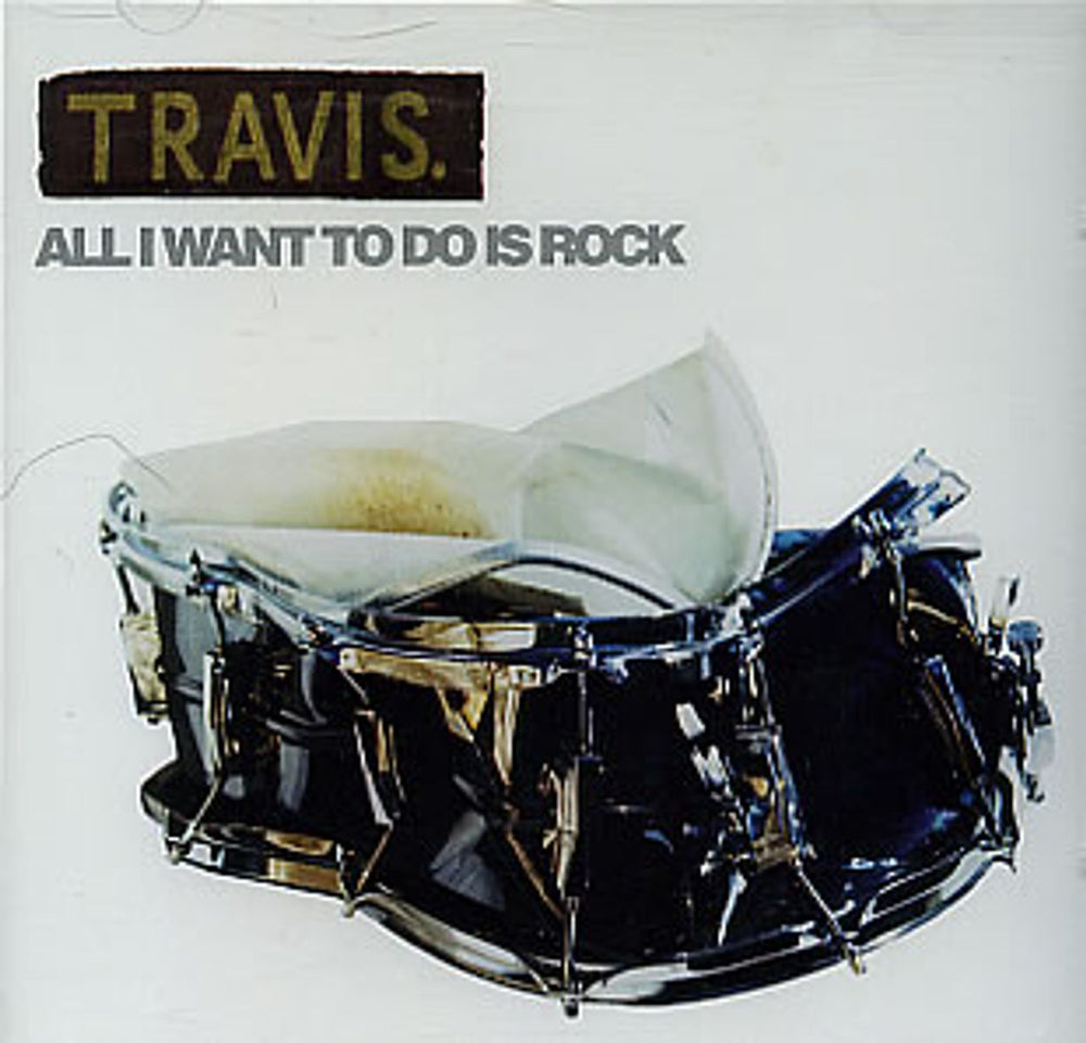 Travis (90s) All I Want To Do Is Rock US Promo CD single (CD5 / 5") ESK1683