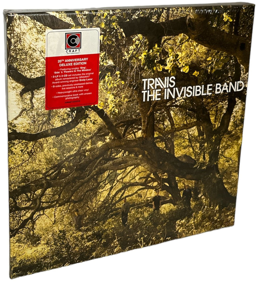 Travis (90s) The Invisible Band: Deluxe Edition - Sealed UK Vinyl Box Set 00888072243248