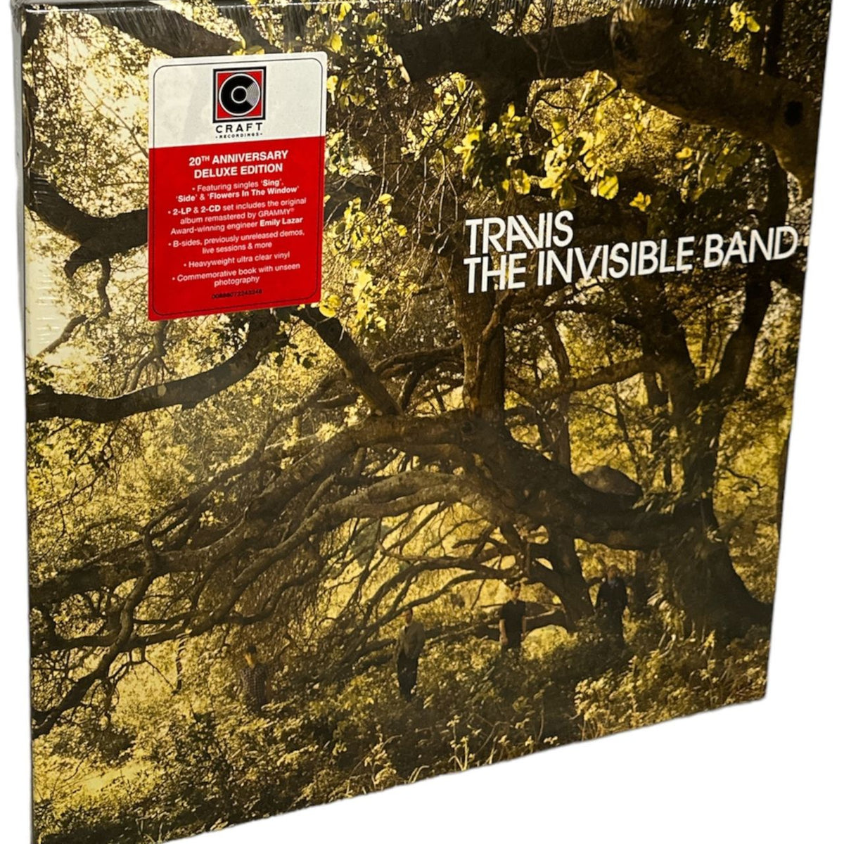 Travis 90s The Invisible Band Deluxe Edition Sealed UK Vinyl