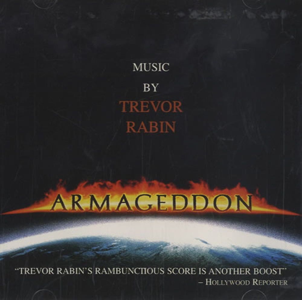 Trevor Rabin Armageddon US Promo CD album (CDLP) 61731