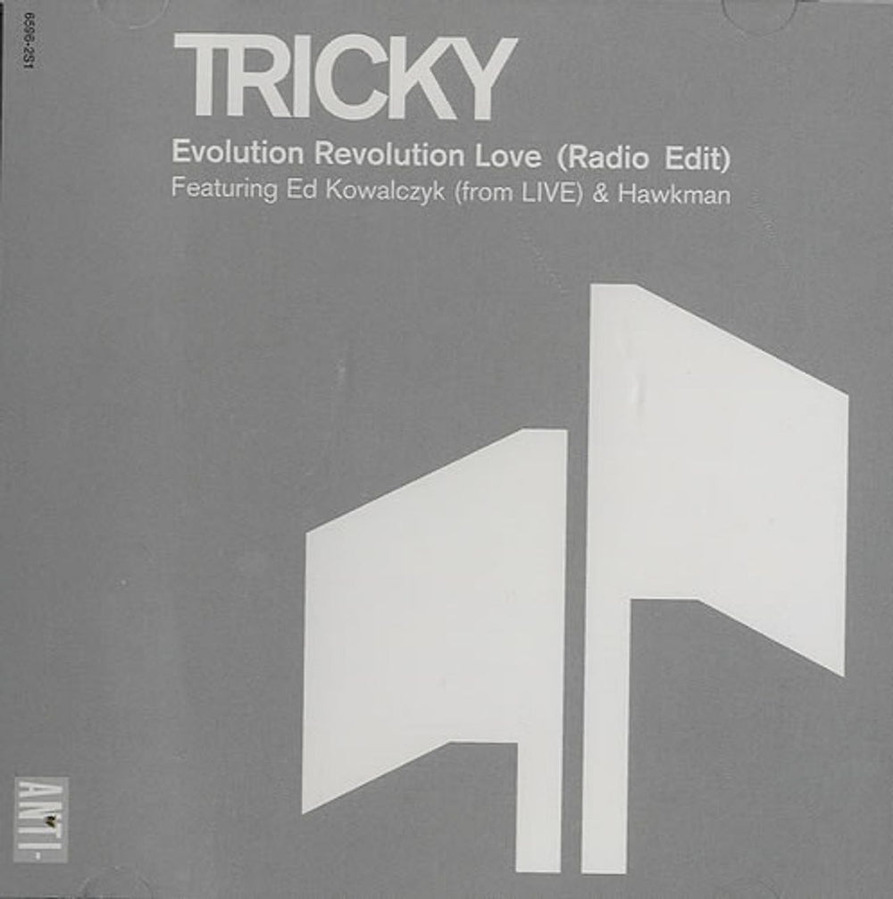 Tricky Evolution Revolution Love UK Promo CD single (CD5 / 5") 6596-2S1