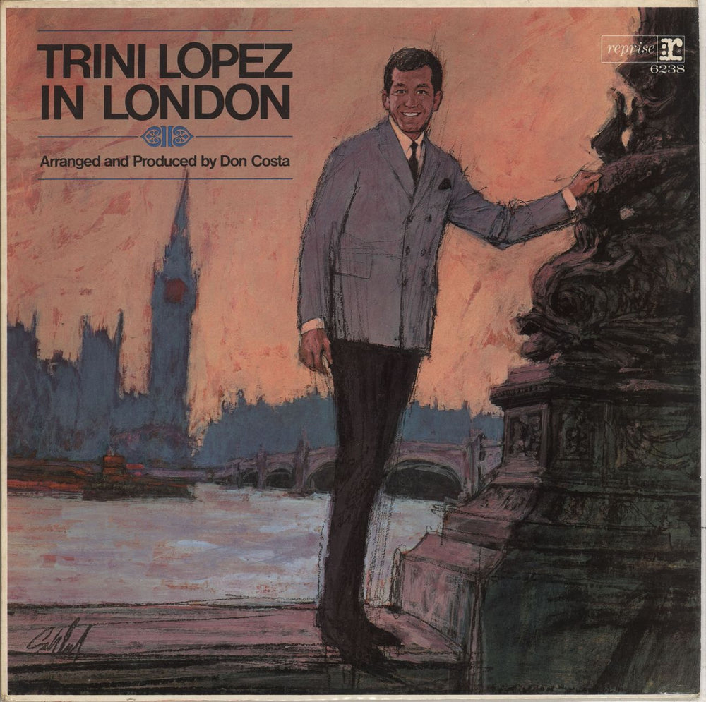 Trini Lopez Trini Lopez In London UK vinyl LP album (LP record) RSLP6238