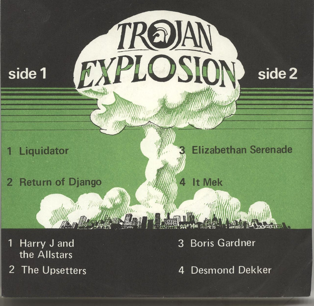 Trojan Records Trojan Explosion Volume 5 UK 7" vinyl single (7 inch record / 45) TMX4005