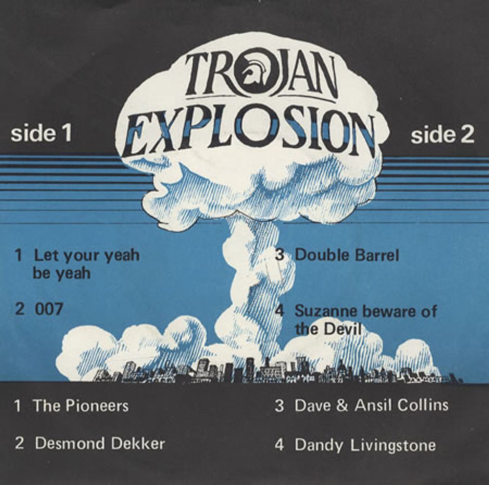 Trojan Records Trojan Explosion Volume 6 UK 7" vinyl single (7 inch record / 45) TMX4006