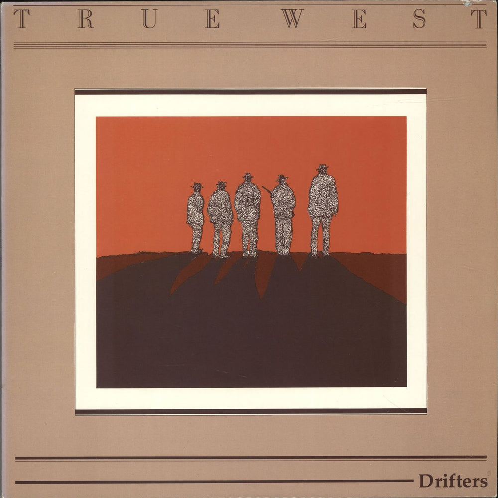 True West Drifters UK vinyl LP album (LP record) ZONG004