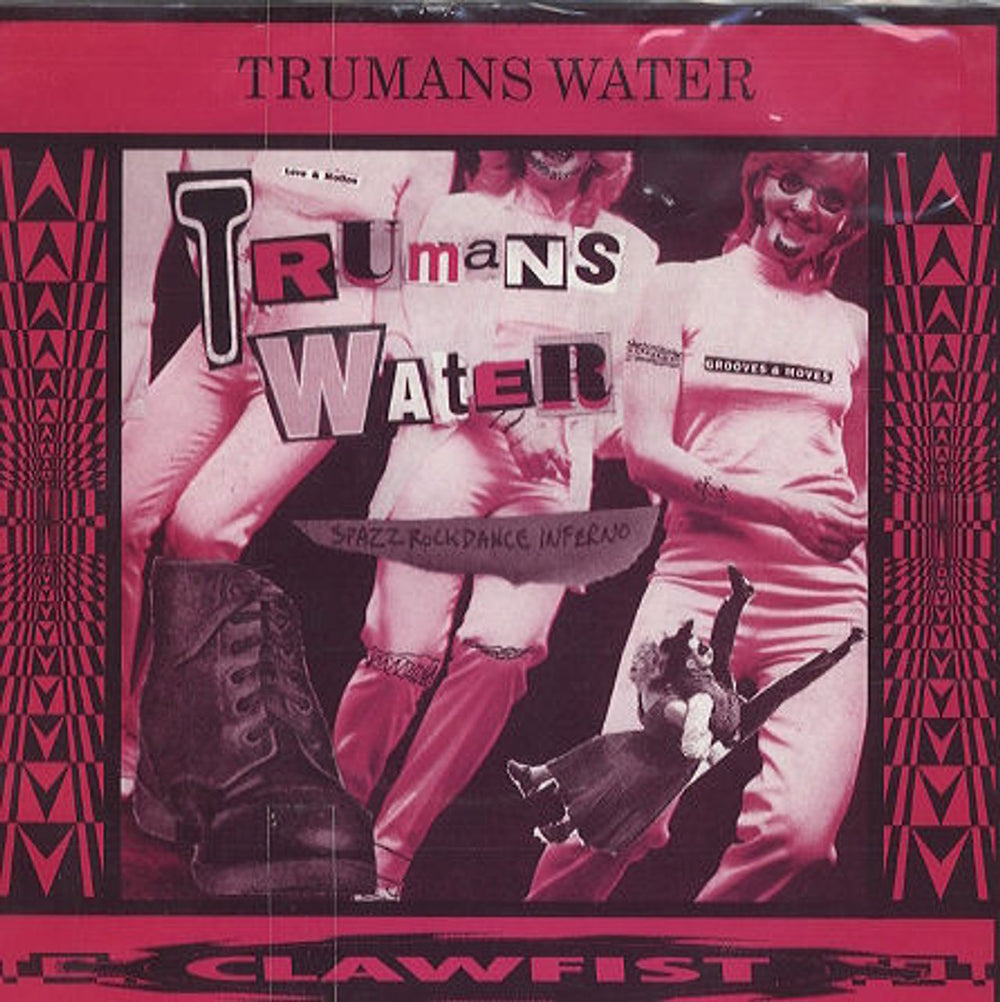 Trumans Water Spazz Rockdance Inferno EP UK 7" vinyl single (7 inch record / 45) XPIG25