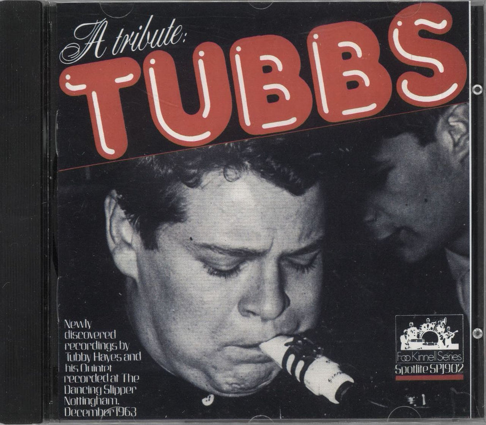 Tubby Hayes A Tribute: Tubbs UK CD album (CDLP) SPJ-CD902