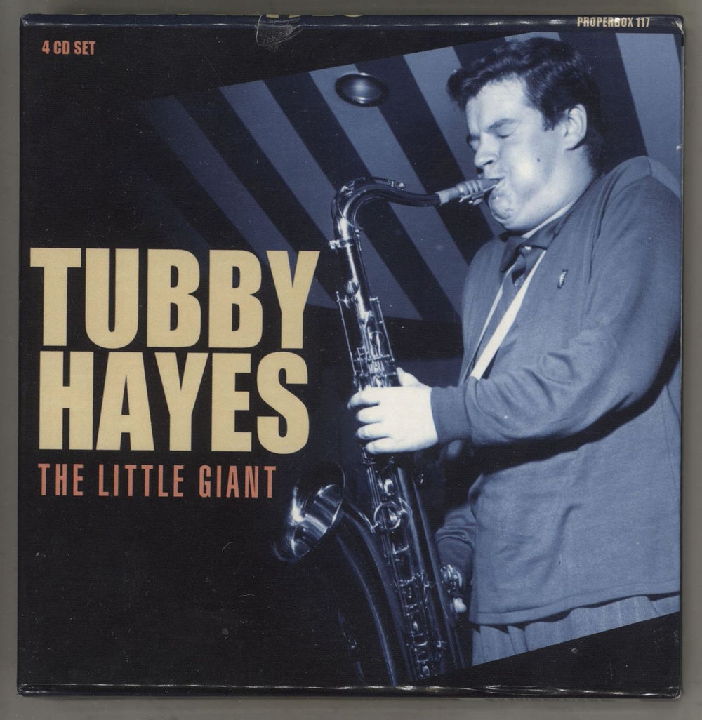 Tubby Hayes The Little Giant UK 4-CD album set PROPERBOX117