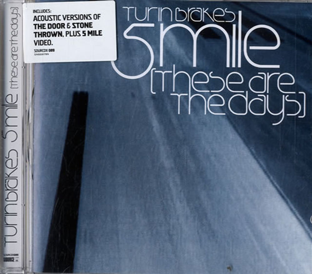 Turin Brakes 5 Mile [These Are The Days] UK 2-CD single set (Double CD single) TKE2SMI258291