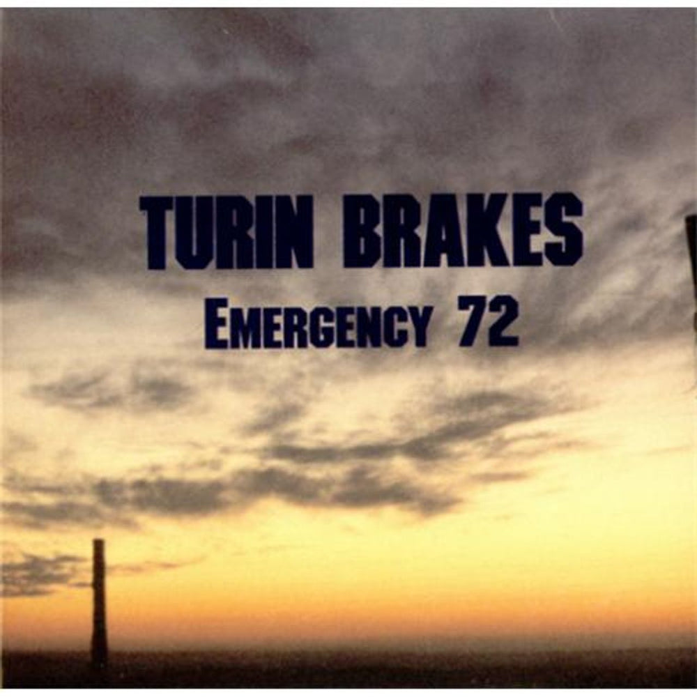 Turin Brakes Emergency 72 French Promo CD single (CD5 / 5") 03098