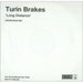 Turin Brakes Long Disance - 4 Track UK Promo CD-R acetate CD ACETATE