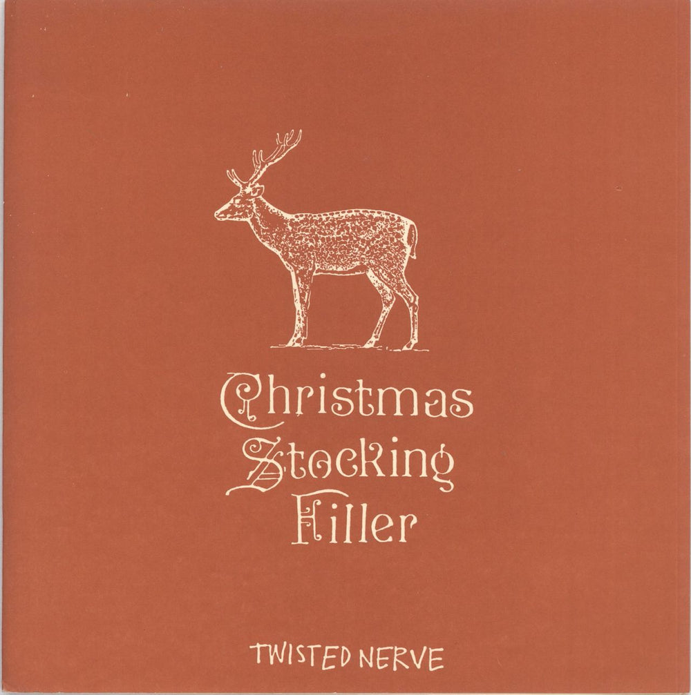 Twisted Nerve Label Christmas Stocking Filler - Red Vinyl UK 7" vinyl single (7 inch record / 45) TNXMS1