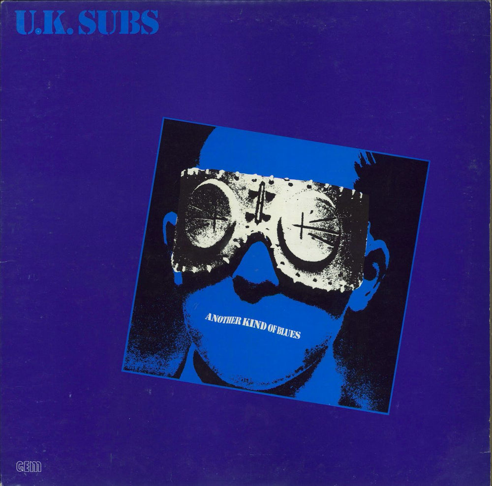 U.K. Subs Another Kind Of Blues UK vinyl LP album (LP record) GEMLP100