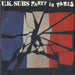 U.K. Subs Party In Paris - Orange Vinyl UK 7" vinyl single (7 inch record / 45) GEMS42