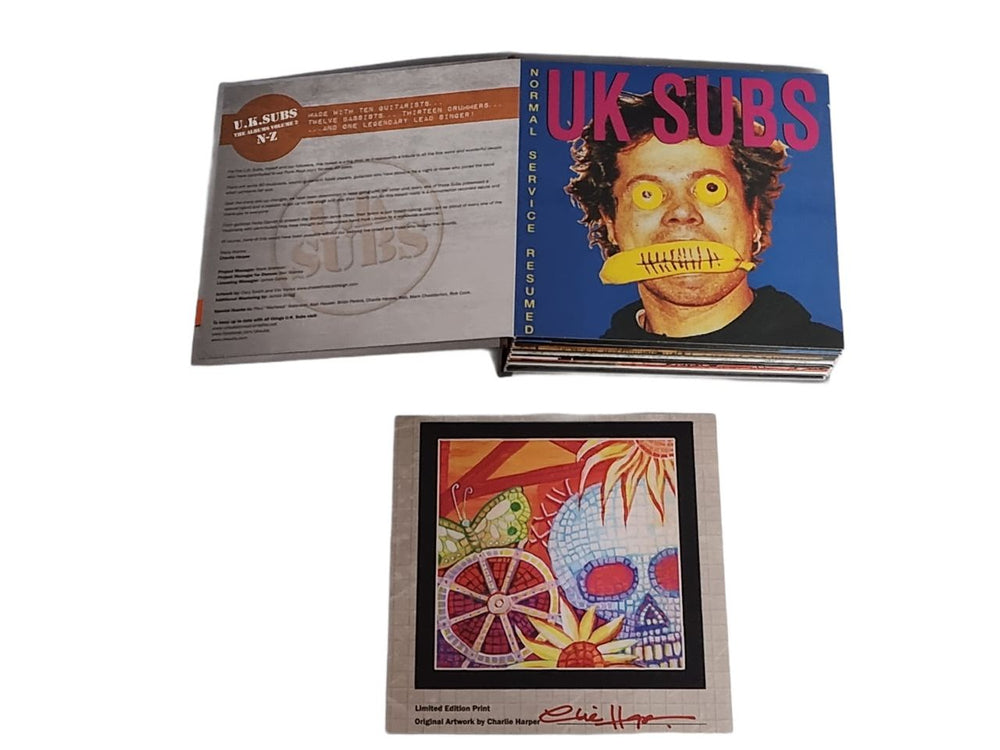 U.K. Subs The Albums Volume 2 UK 7" single box set UKS7XTH769803