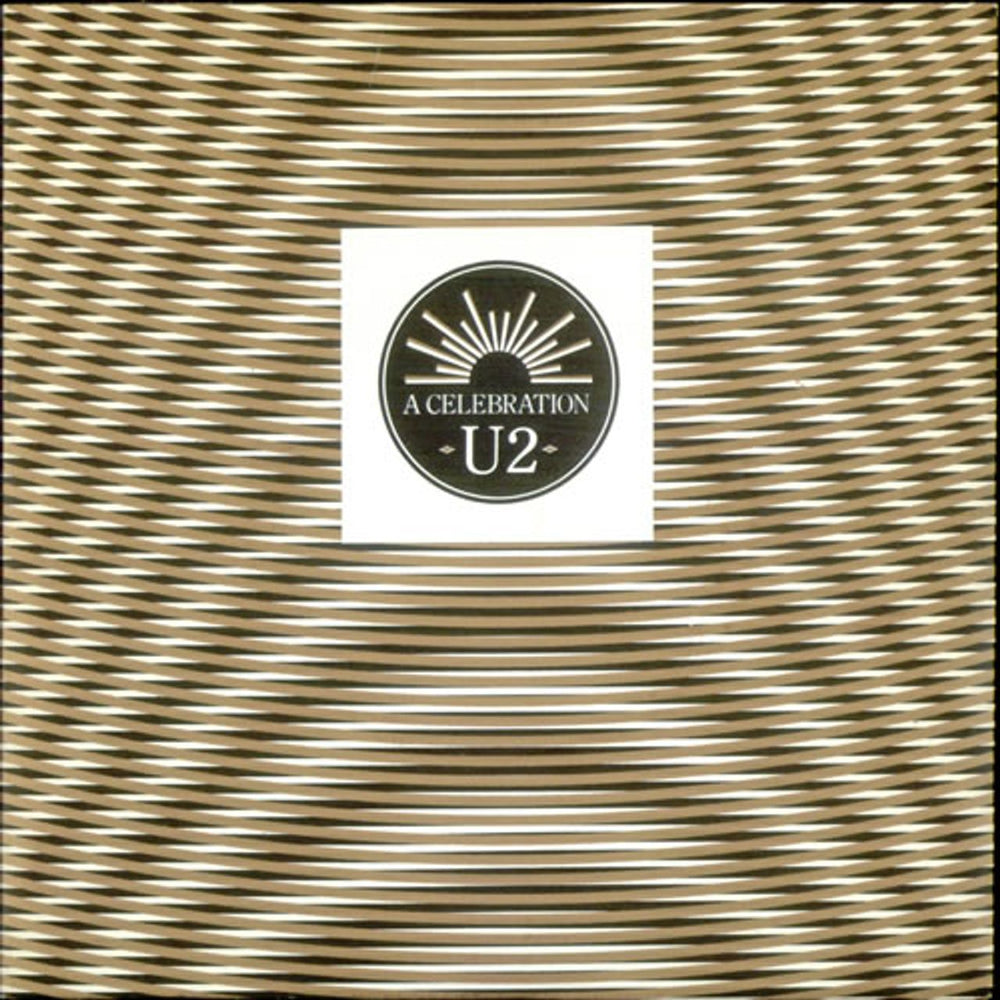 U2 A Celebration UK 7" vinyl single (7 inch record / 45) WIP6770