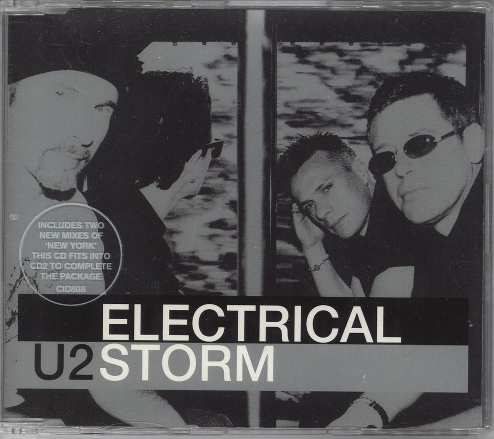 U2 Electrical Storm UK 2-CD single set (Double CD single) CID/X808