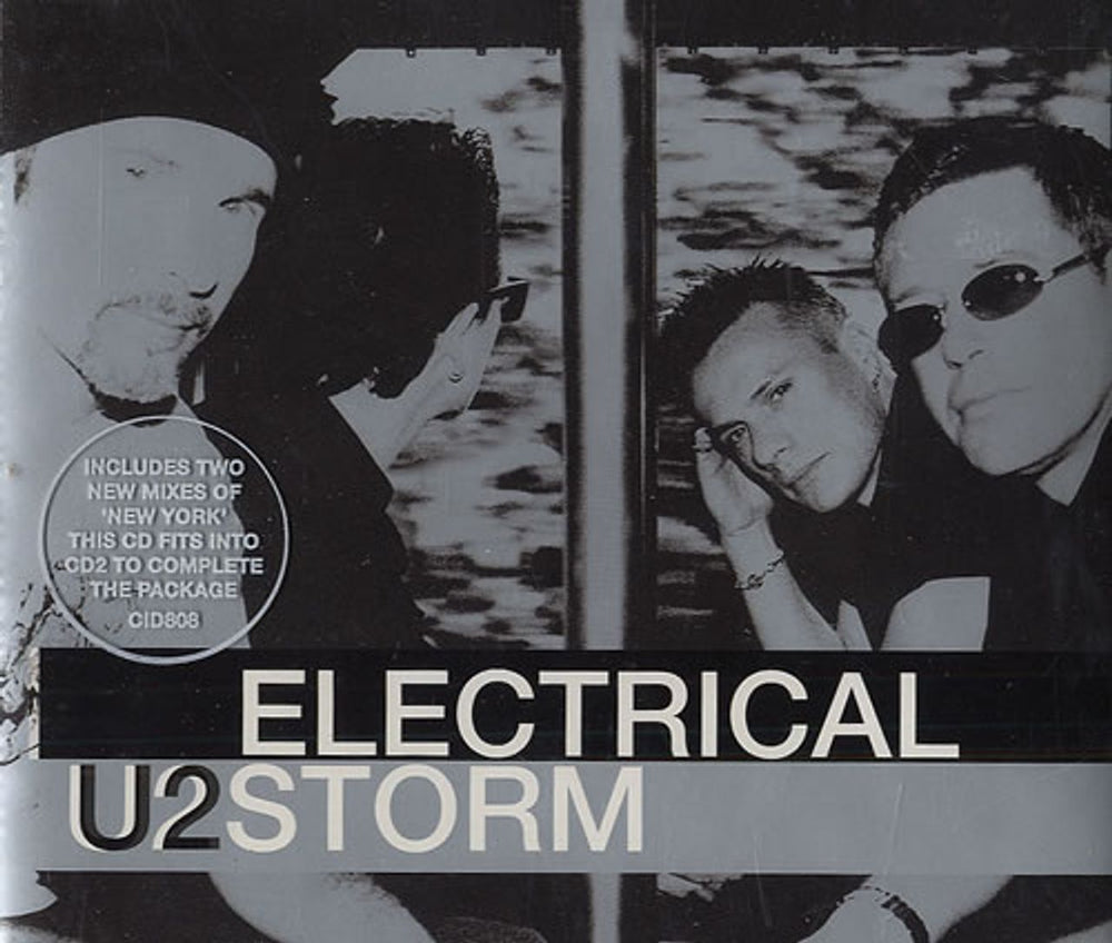 U2 Electrical Storm UK 3-disc CD/DVD Set CID/CIDX/CIDV808