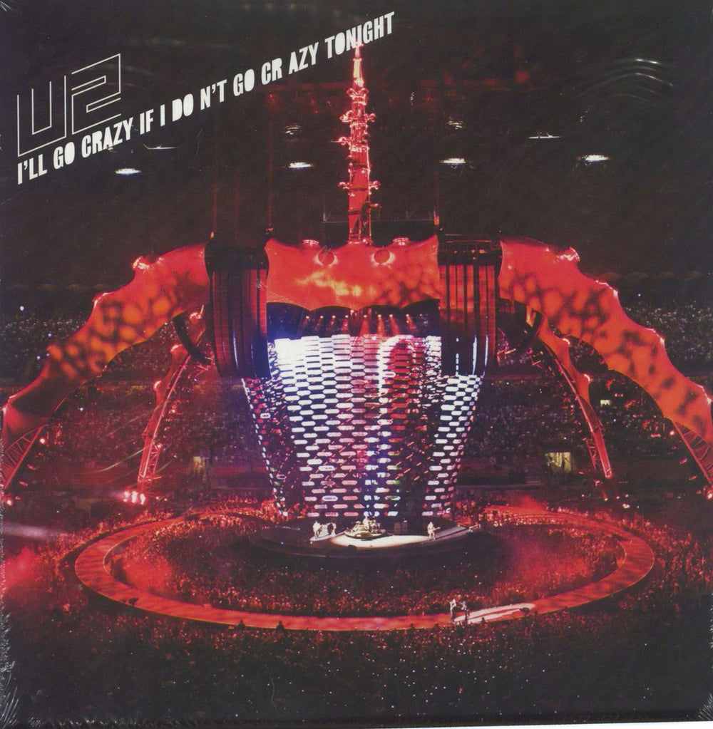 U2 I'll Go Crazy If I Don't Go Crazy Tonight - Sealed UK 7" vinyl single (7 inch record / 45) 2716223