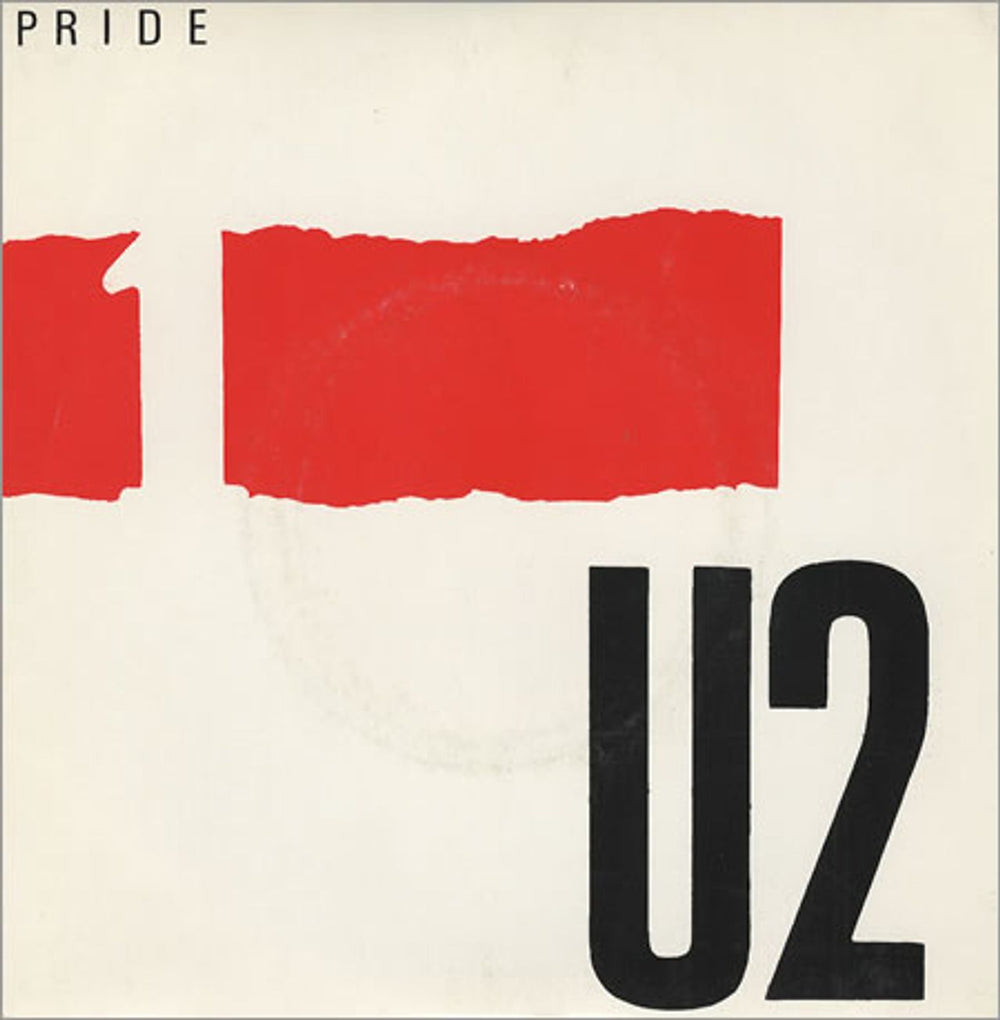 U2 Pride Irish 7" vinyl single (7 inch record / 45) CBS4727