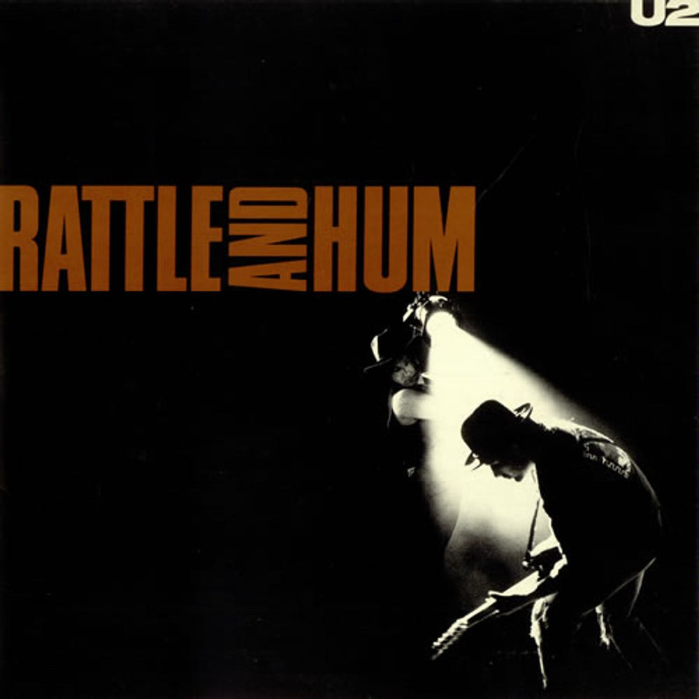 U2 Rattle And Hum UK 2-LP vinyl record set (Double LP Album) U27