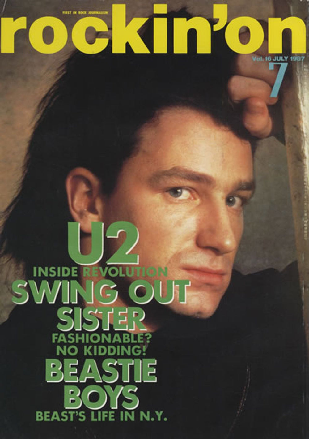 U2 Rockin' On Japanese magazine MAGAZINES