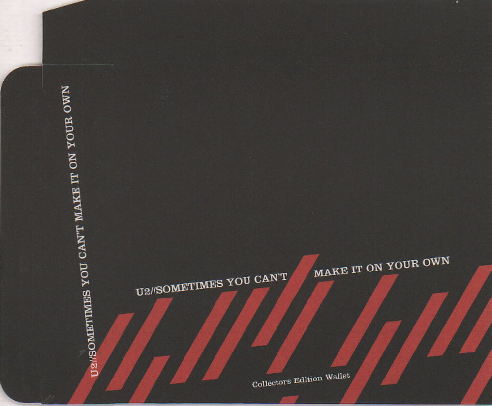 U2 Sometimes You Can't Make It On Your Own - Slipcase UK Promo memorabilia FAN CLUB SLIPCASE