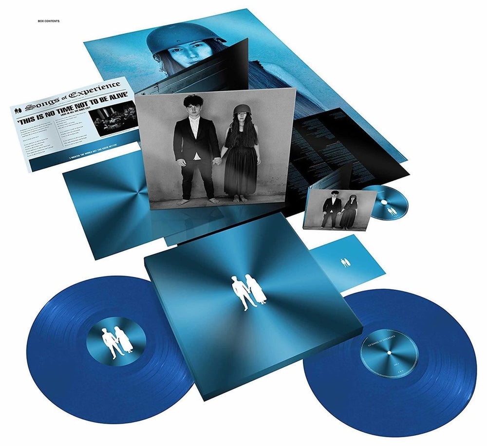 U2 Songs Of Experience - 180gm Blue + CD - Sealed UK Vinyl Box Set 5797705