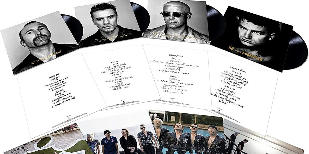 U2 Songs Of Surrender - Super Deluxe 4LP - Sealed UK Vinyl box set