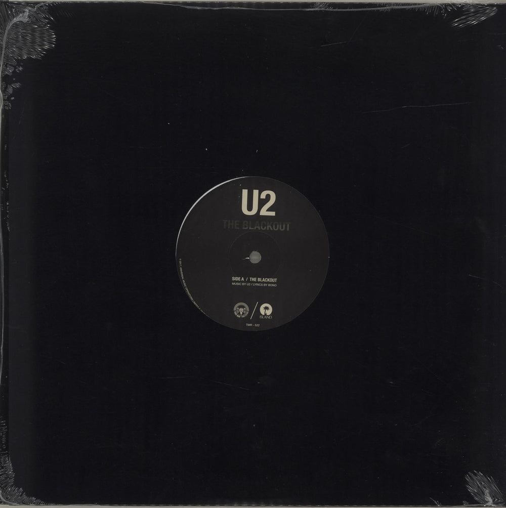 U2 The Blackout - Black Friday '17 - Sealed UK 12" vinyl single (12 inch record / Maxi-single) TMR-522