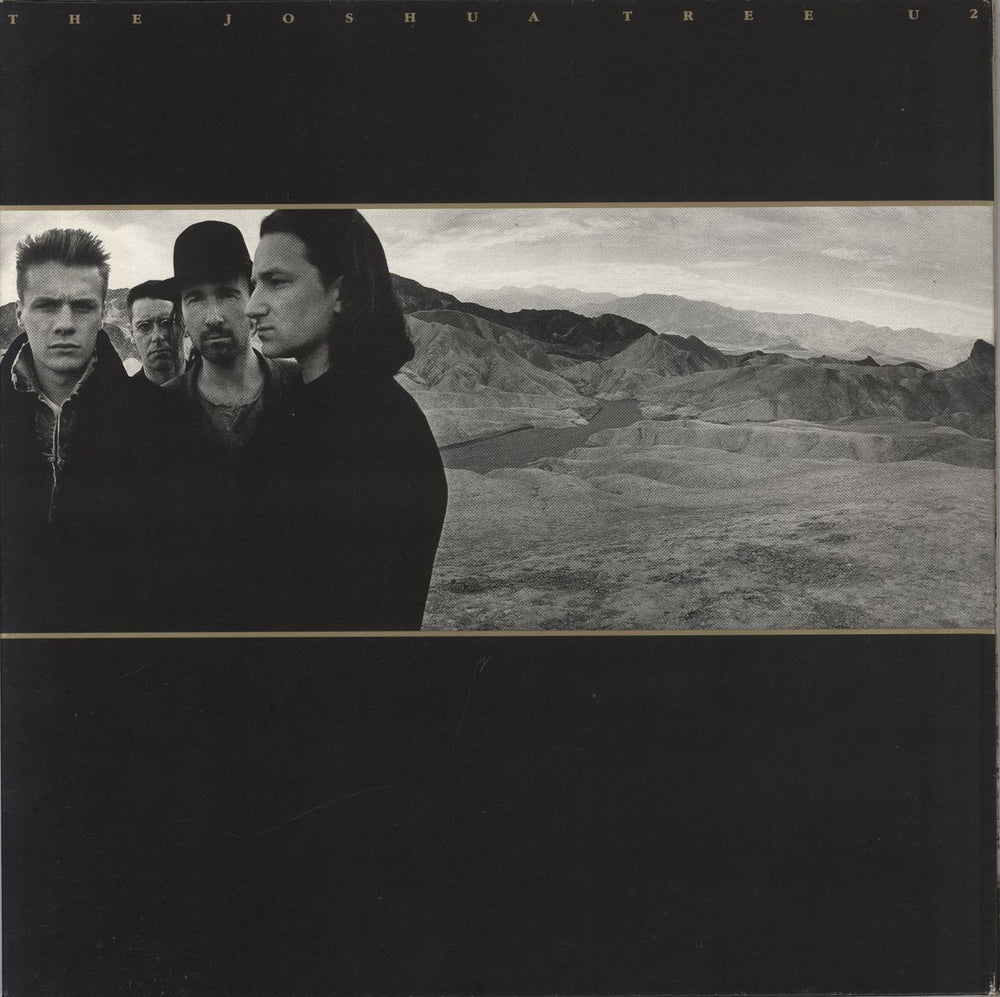 U2 The Joshua Tree - 1st UK vinyl LP album (LP record) U26