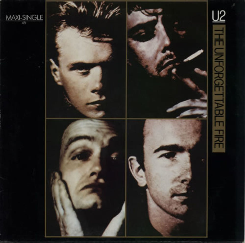 U2 The Unforgettable Fire German 12" vinyl single (12 inch record / Maxi-single) 601759