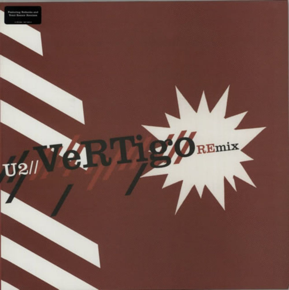 U2 Vertigo REmix UK 12" vinyl single (12 inch record / Maxi-single) 12IS886