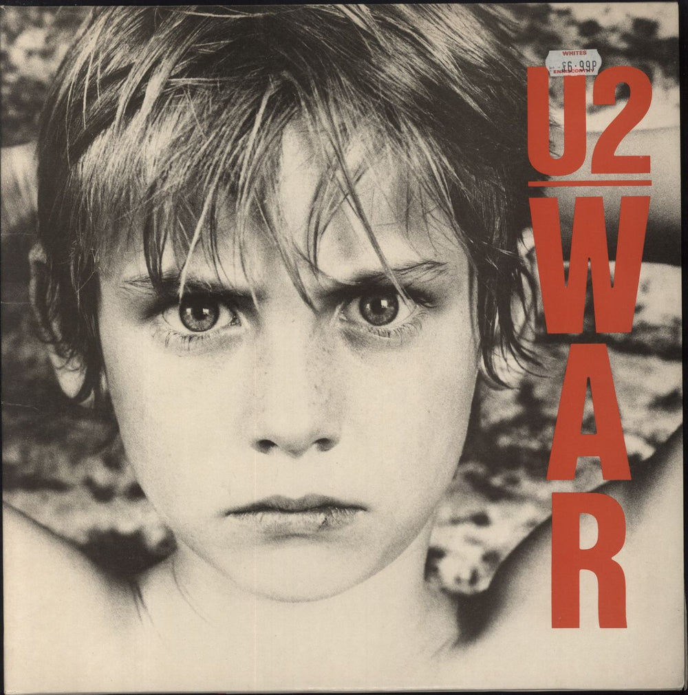 U2 War - UK Sleeve Irish vinyl LP album (LP record) ILPS9733