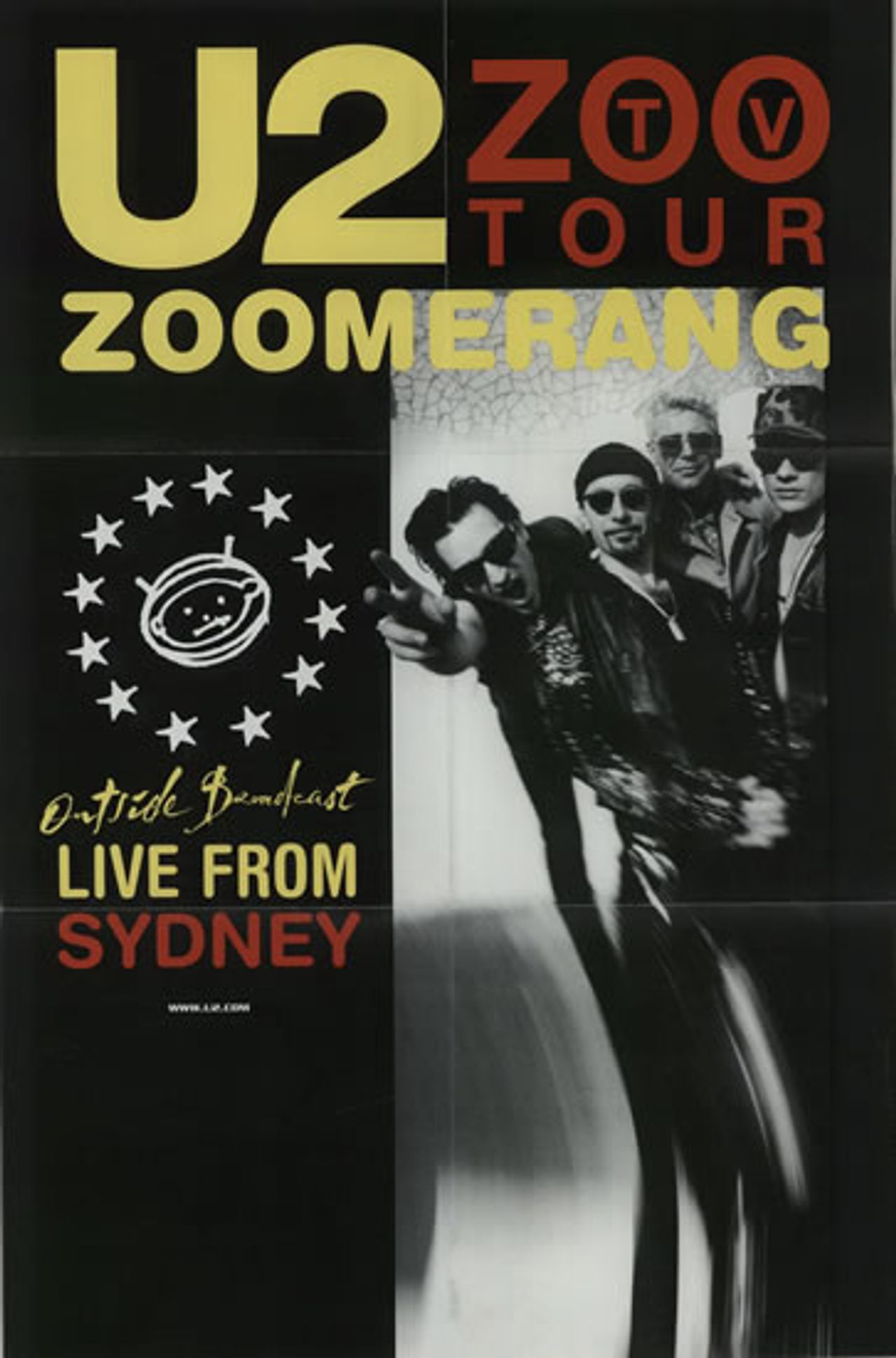 U2 Zoo TV Live UK 2-CD album set