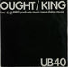 UB40 King - 2nd - P/S UK 7" vinyl single (7 inch record / 45) GRAD6