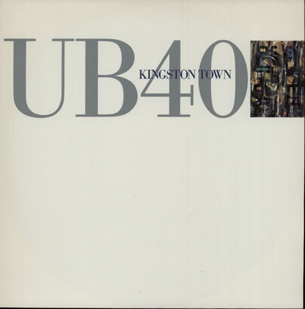 UB40 Kingston Town UK 12" vinyl single (12 inch record / Maxi-single) DEP3512