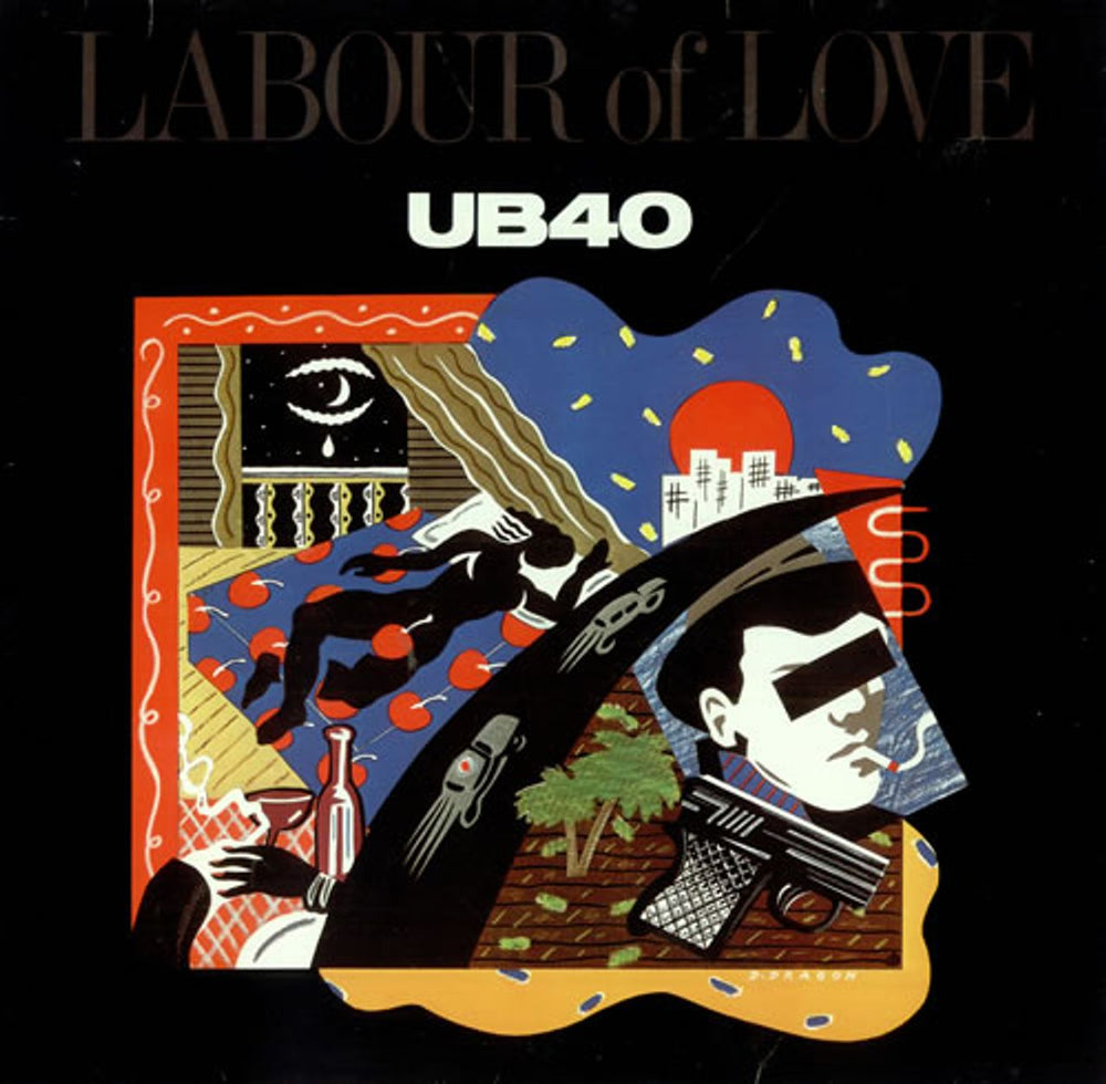 UB40 Labour Of Love German vinyl LP album (LP record) 205716-320