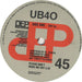 UB40 Please Don't Make Me Cry - Solid with Red logo UK 7" vinyl single (7 inch record / 45) DEP8